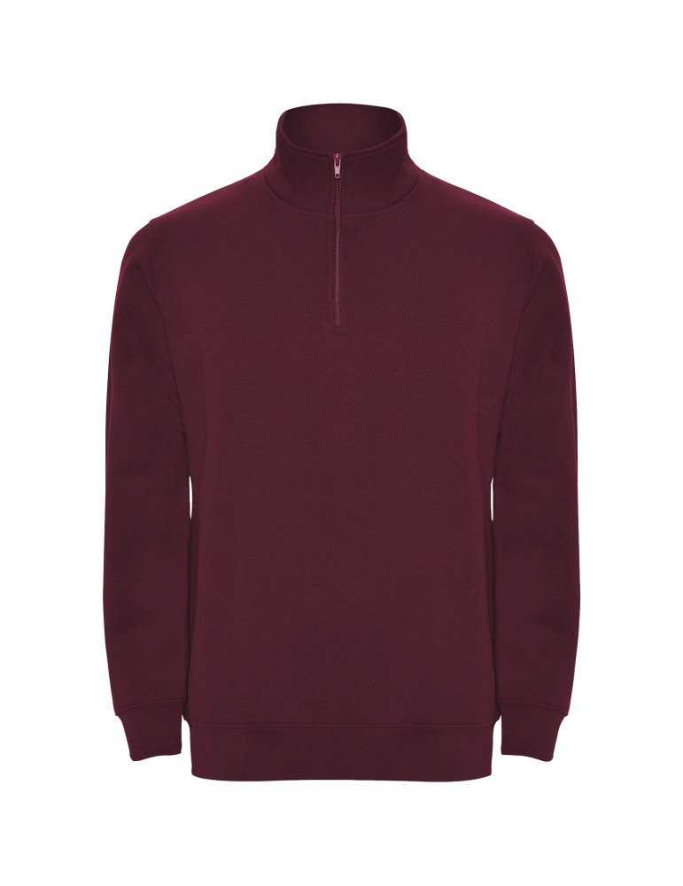 Pull zippé de 280 g/m² Aneto avec fermeture quart de zip