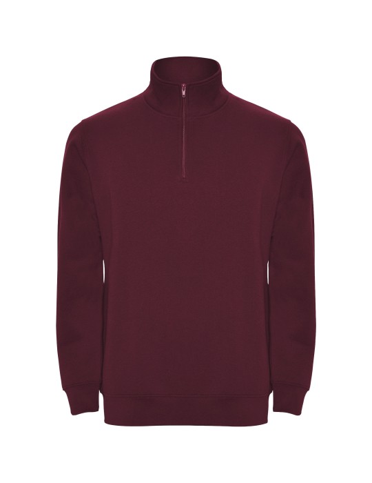 Pull zippé de 280 g/m² Aneto avec fermeture quart de zip