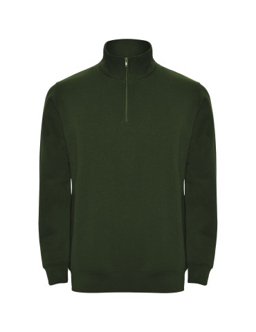 Pull zippé de 280 g/m² Aneto avec fermeture quart de zip