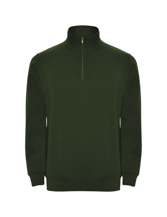 Pull zippé de 280 g/m² Aneto avec fermeture quart de zip