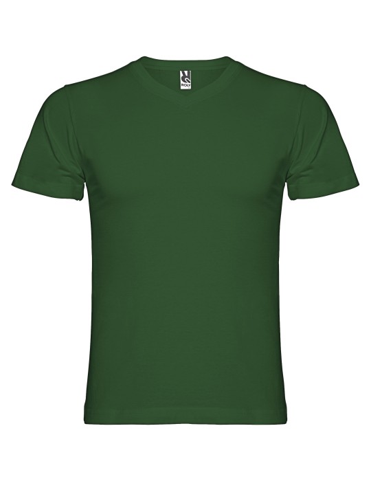 T-shirt de 155 g/m² Samoyedo à col en V et manches courtes pour homme