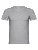 T-shirt de 155 g/m² Samoyedo à col en V et manches courtes pour homme