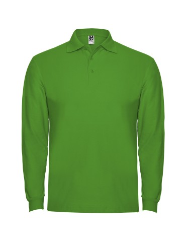 Polo de 220 g/m² Estrella à manches longues pour homme