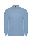 Polo de 220 g/m² Estrella à manches longues pour homme