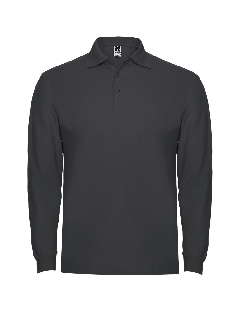 Polo de 220 g/m² Estrella à manches longues pour homme