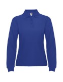 Polo de 220 g/m² Estrella à manches longues pour femme