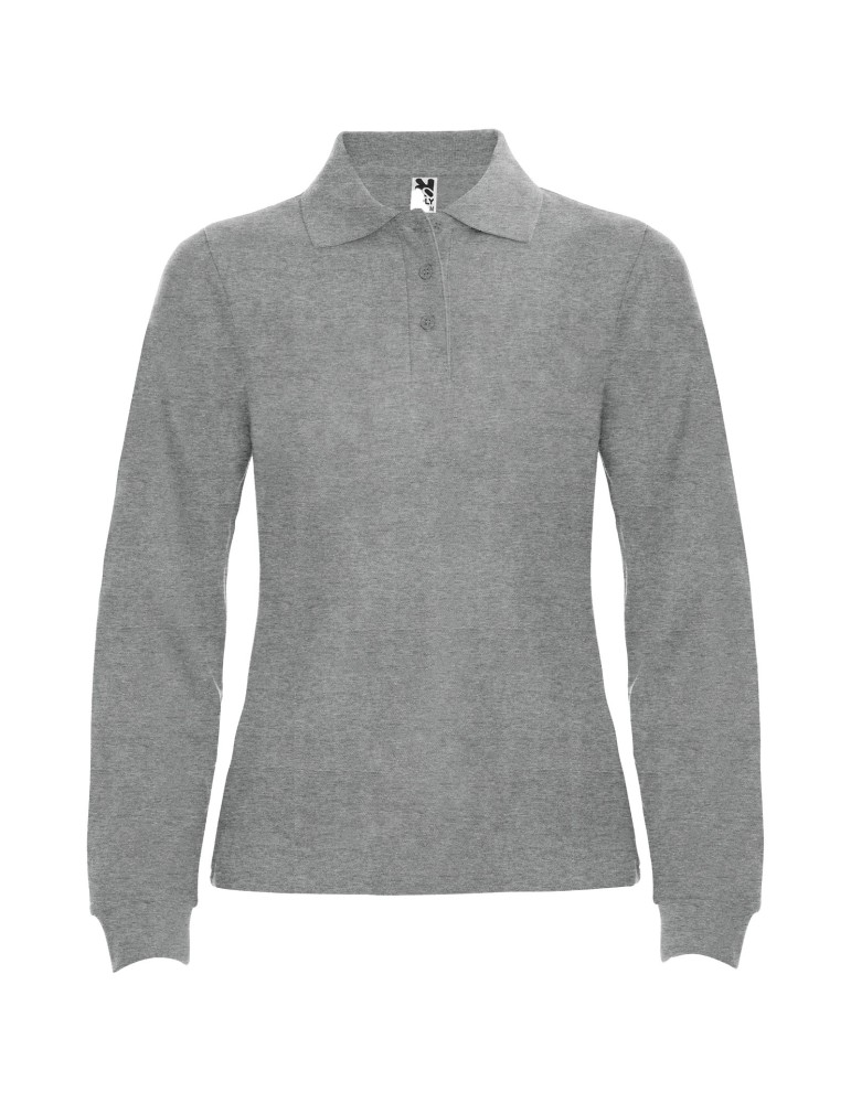 Polo de 220 g/m² Estrella à manches longues pour femme
