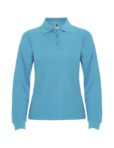 Polo de 220 g/m² Estrella à manches longues pour femme