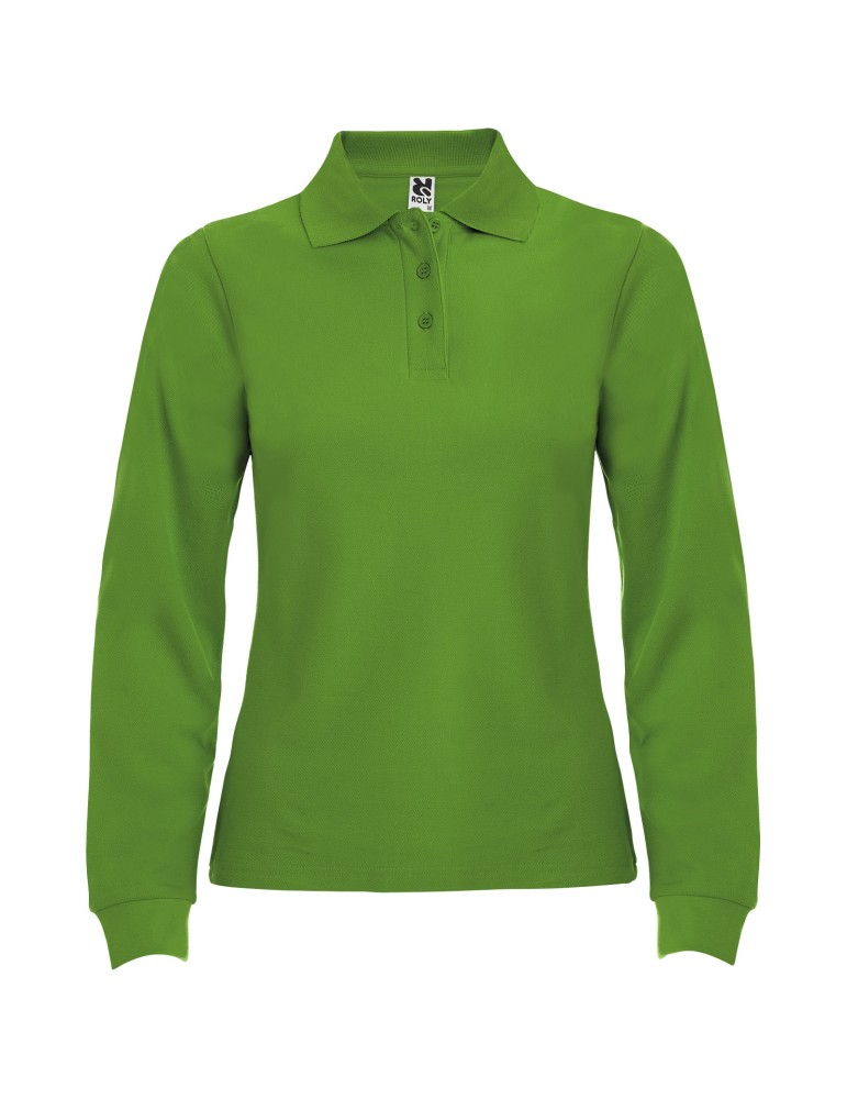 Polo de 220 g/m² Estrella à manches longues pour femme