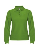 Polo de 220 g/m² Estrella à manches longues pour femme