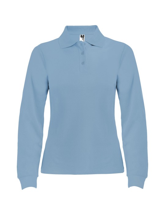 Polo de 220 g/m² Estrella à manches longues pour femme