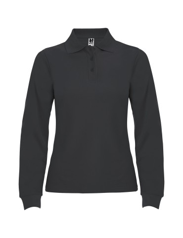 Polo de 220 g/m² Estrella à manches longues pour femme
