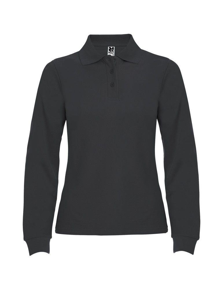 Polo de 220 g/m² Estrella à manches longues pour femme