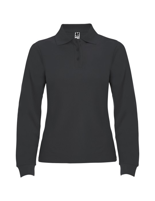 Polo de 220 g/m² Estrella à manches longues pour femme