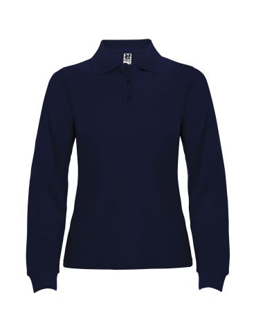 Polo de 220 g/m² Estrella à manches longues pour femme