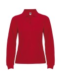 Polo de 220 g/m² Estrella à manches longues pour femme