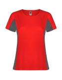 T-shirt de sport de 140 g/m² Shanghai à manches courtes pour femme
