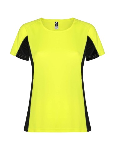 T-shirt de sport de 140 g/m² Shanghai à manches courtes pour femme