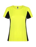 T-shirt de sport de 140 g/m² Shanghai à manches courtes pour femme