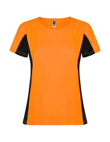 T-shirt de sport de 140 g/m² Shanghai à manches courtes pour femme