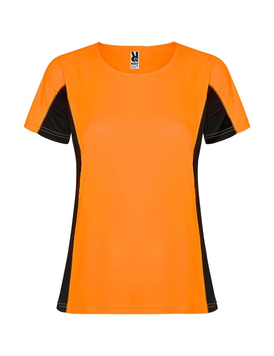 T-shirt de sport de 140 g/m² Shanghai à manches courtes pour femme
