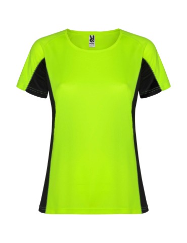 T-shirt de sport de 140 g/m² Shanghai à manches courtes pour femme