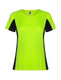 T-shirt de sport de 140 g/m² Shanghai à manches courtes pour femme