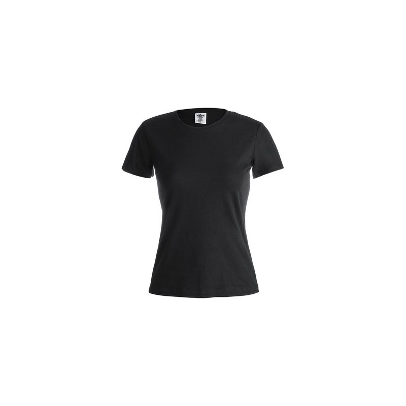 T-Shirt Femme Couleur Éco-responsable WCS150 "Keya" Matières : coton Taille textile : L Couleurs : bleu marine foncé goodies pub