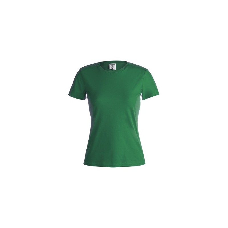T-Shirt Femme Couleur Éco-responsable WCS150 "Keya" Matières : coton Taille textile : L Couleurs : bleu marine foncé goodies pub