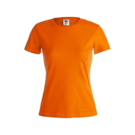 T-Shirt Femme Couleur Éco-responsable WCS150 "Keya" Matières : coton Taille textile : L Couleurs : bleu marine foncé goodies pub