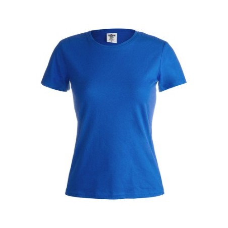 T-Shirt Femme Couleur Éco-responsable WCS150 "Keya" Matières : coton Taille textile : L Couleurs : bleu marine foncé goodies pub