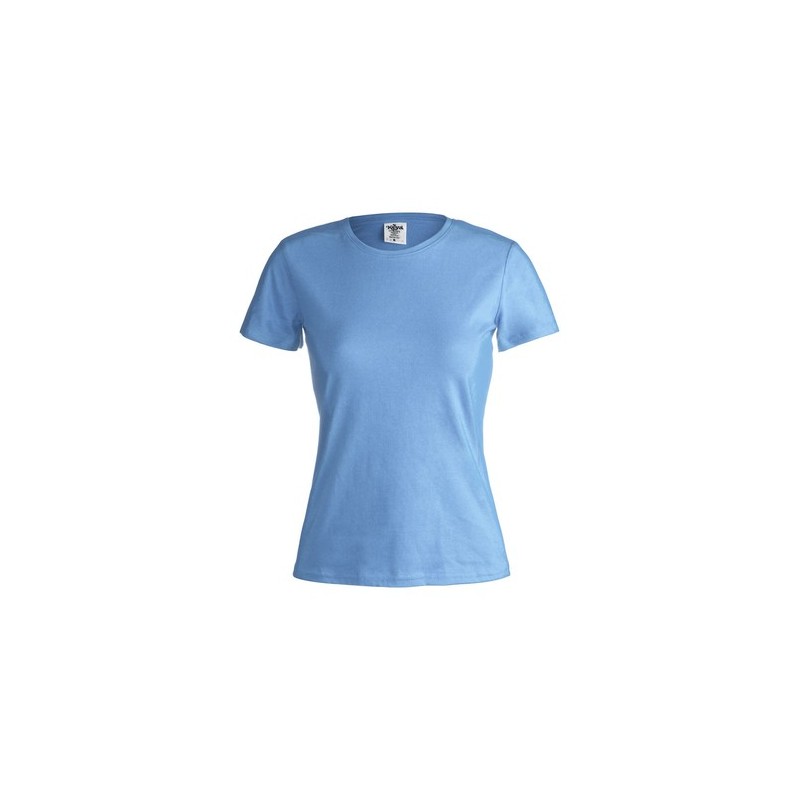 T-Shirt Femme Couleur Éco-responsable WCS150 "Keya" Matières : coton Taille textile : L Couleurs : bleu marine foncé goodies pub