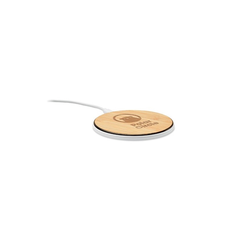Chargeur sans fil  10W en bambou - DESPAD Matières : ABS Couleurs : bois impression haute définition