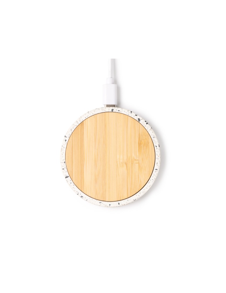 Chargeur sans fil 10 W en terrazzo, goodies | Siles