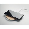 Chargeur sans fil  10W en bambou - DESPAD Matières : ABS Couleurs : bois marquage laser ultra précis