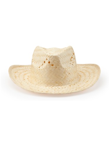 Chapeau de paille naturelle, cadeau client | Halley