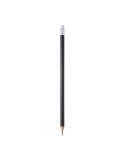 Crayon publicitaire rond en bois avec gomme COUVET