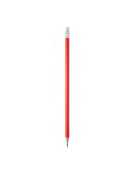 Crayon publicitaire rond en bois avec gomme COUVET
