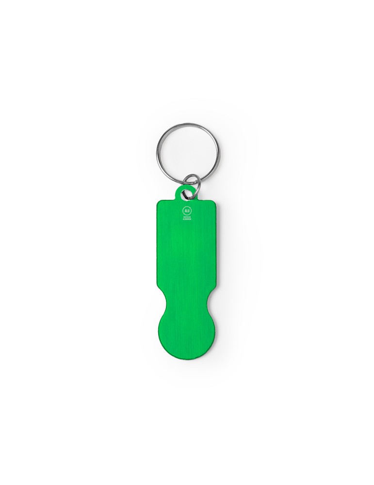 Porte-clés personnalisé en aluminium recyclé à jeton HORNET