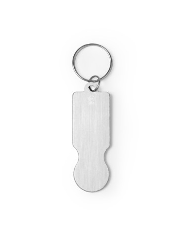 Porte-clés personnalisé en aluminium recyclé à jeton HORNET