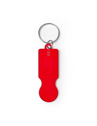 Porte-clés personnalisé en aluminium recyclé à jeton HORNET