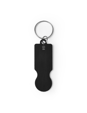 Porte-clés personnalisé en aluminium recyclé à jeton HORNET