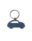 Porte-clés voiture en denim, objet publicitaire | Civic