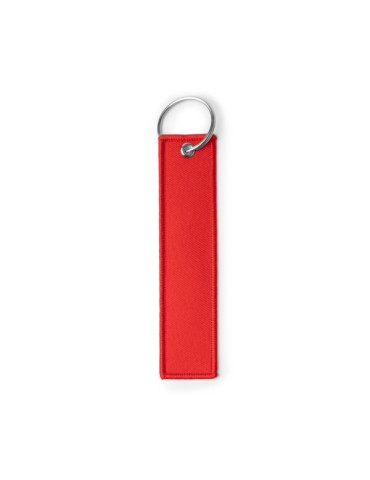 Porte-clés personnalisé rectangulaire en RPET TOMCAT
