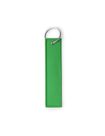 Porte-clés personnalisé rectangulaire en RPET TOMCAT