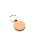 Porte-clés bois naturel gravure laser, goodies | Sila