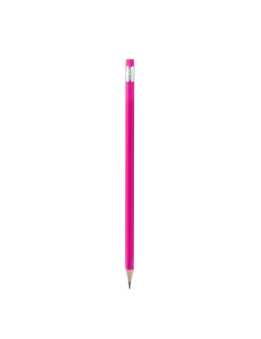 Crayon publicitaire en bois avec gomme assortie TRALEM