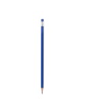 Crayon publicitaire en bois avec gomme assortie TRALEM