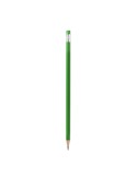 Crayon publicitaire en bois avec gomme assortie TRALEM