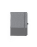 Bloc-notes A5 en velours côtelé et PU, goodies mode | Suly